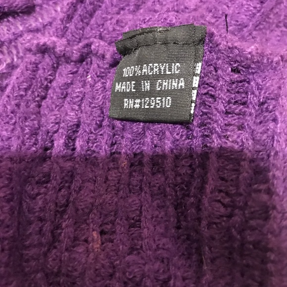 🔥 stylish  infinity scarf - purple 🔥 - Picture 4 of 5